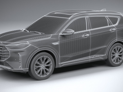 Jetour X70 Plus 2025 3D Model