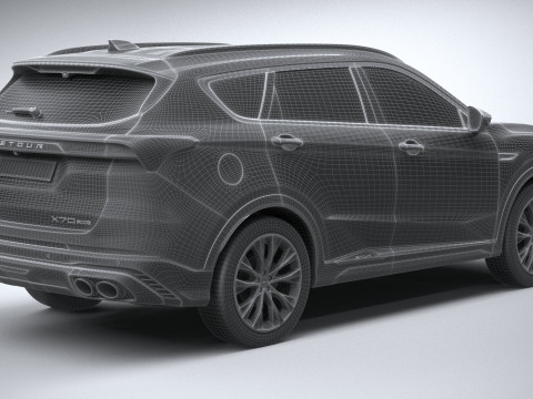 Jetour X70 Plus 2025 3D Model
