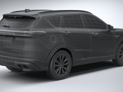 Jetour X70 Plus 2025 3D Model