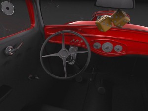 Model B 1932 Deuce Coupe 3D Model