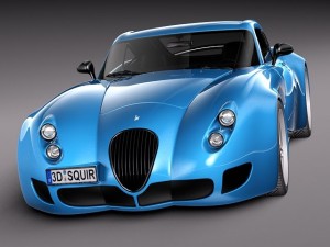 Wiesmann GT MF5 2008-2013 3D 모델