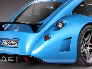 Wiesmann GT MF5 2008-2013 3D 모델