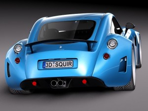 Wiesmann GT MF5 2008-2013 3D 모델