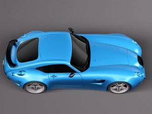 Wiesmann GT MF5 2008-2013 3D Model