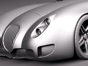 Wiesmann GT MF5 2008-2013 3D Model