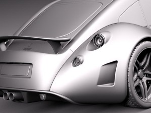 Wiesmann GT MF5 2008-2013 3D 모델