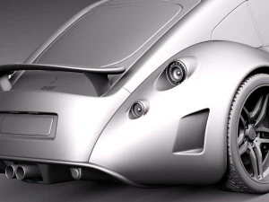 Wiesmann GT MF5 2008-2013 3D Model