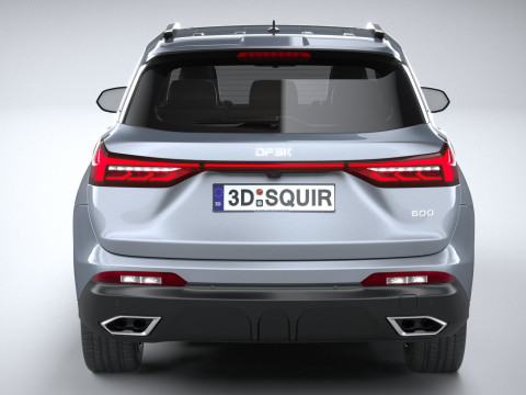 DFSK 600 2025 3D मॉडल