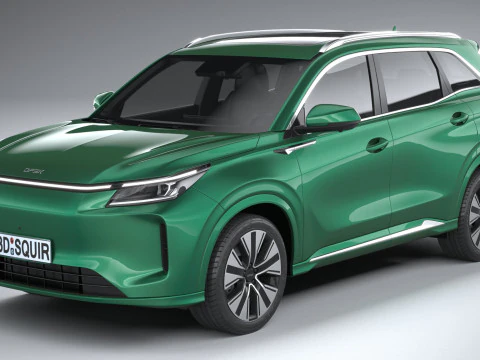 DFSK E5 플러스 2025 3D 모델