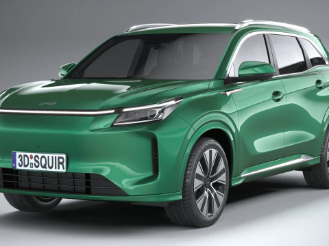 DFSK E5 플러스 2025 3D 모델