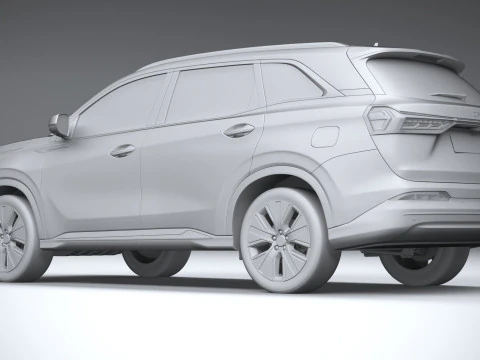 DFSK E5 플러스 2025 3D 모델