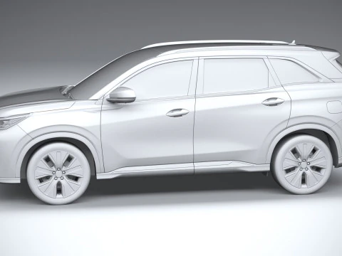 DFSK E5 플러스 2025 3D 모델