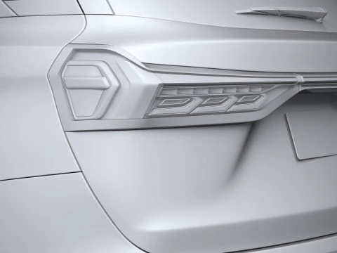 DFSK E5 플러스 2025 3D 모델