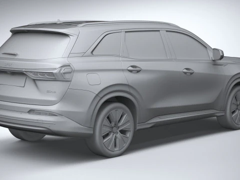 DFSK E5 플러스 2025 3D 모델