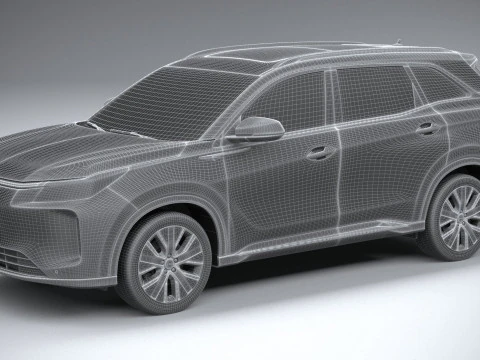 DFSK E5 플러스 2025 3D 모델