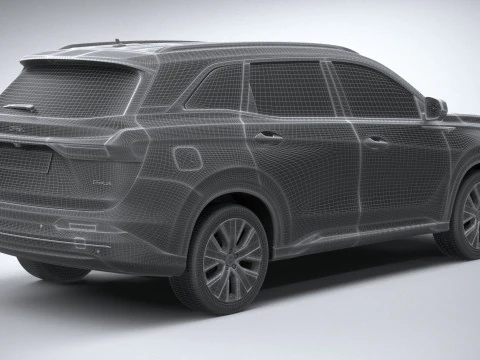 DFSK E5 플러스 2025 3D 모델