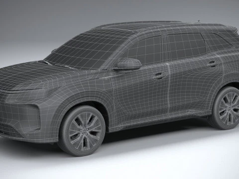 DFSK E5 플러스 2025 3D 모델