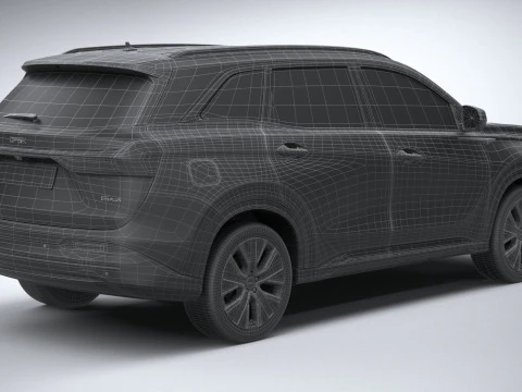 DFSK E5 플러스 2025 3D 모델