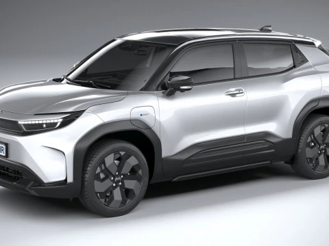 Interior Toyota Urban Cruiser 2025 LowPoly Modelo 3D