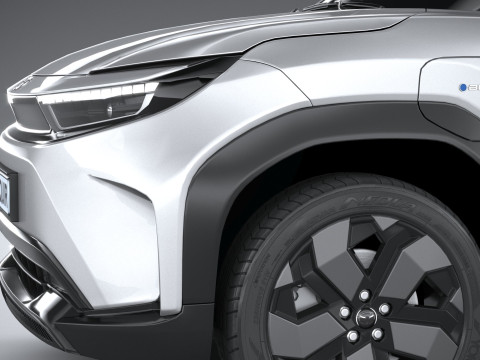 Toyota Urban Cruiser 2025 LowPoly Interior 3D Model