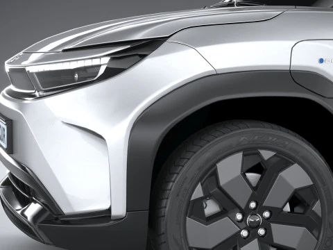 Interior Toyota Urban Cruiser 2025 LowPoly Modelo 3D