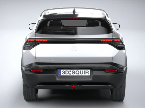 Interior Toyota Urban Cruiser 2025 LowPoly Modelo 3D