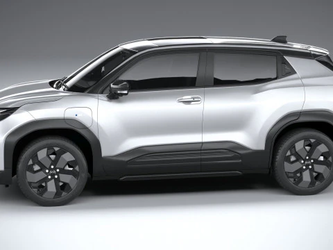 Interior Toyota Urban Cruiser 2025 LowPoly Modelo 3D