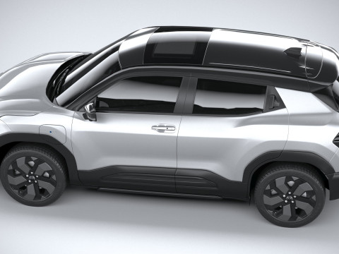 Toyota Urban Cruiser 2025 LowPoly Interior 3D Model