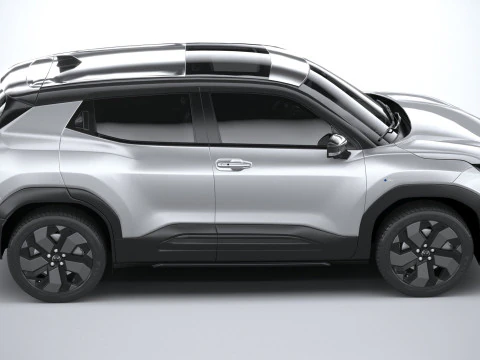 Interior Toyota Urban Cruiser 2025 LowPoly Modelo 3D