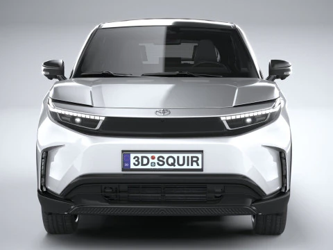 Interior Toyota Urban Cruiser 2025 LowPoly Modelo 3D