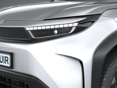 Interior Toyota Urban Cruiser 2025 LowPoly Modelo 3D