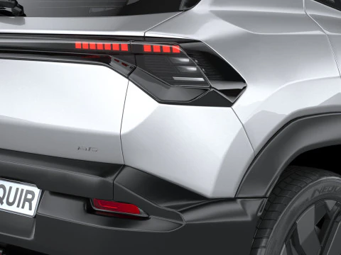 Interior Toyota Urban Cruiser 2025 LowPoly Modelo 3D