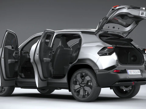 Interior Toyota Urban Cruiser 2025 LowPoly Modelo 3D