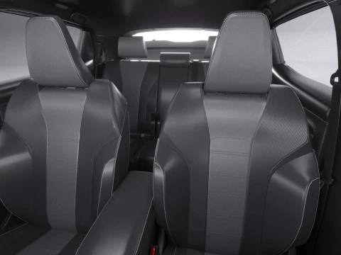 Interior Toyota Urban Cruiser 2025 LowPoly Modelo 3D