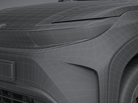 Toyota Urban Cruiser 2025 LowPoly Interior 3D Model