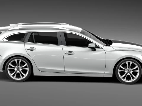 Mazda 6 Wagon 2013 3D Model