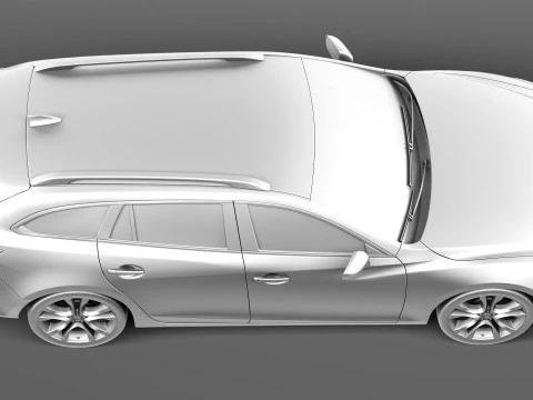 Mazda 6 Wagon 2013 3D Model