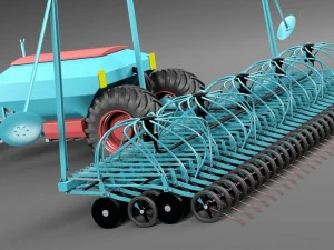 John Deere 8R Tractor 3D Model