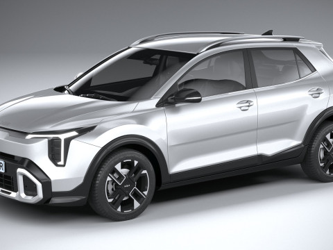 Kia Stonic 2026 Model 3D