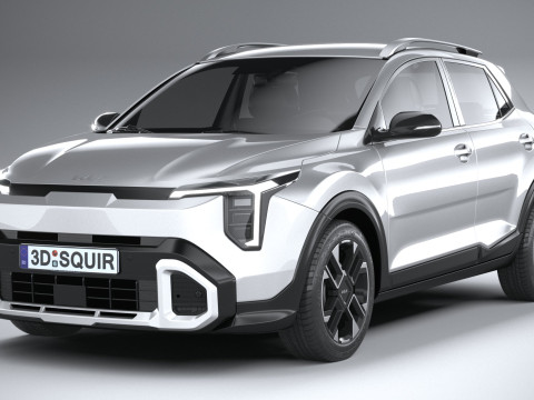 Kia Stonic 2026 Model 3D