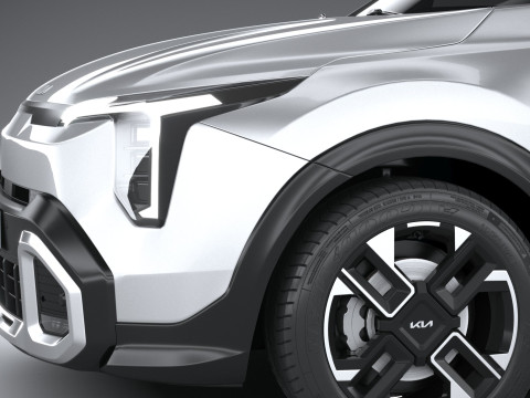 Kia Stonic 2026 Model 3D