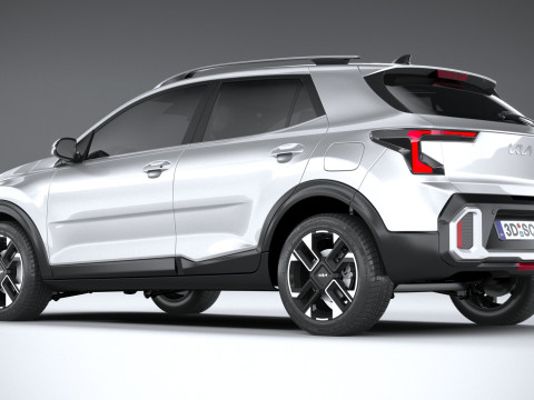 Kia Stonic 2026 Model 3D