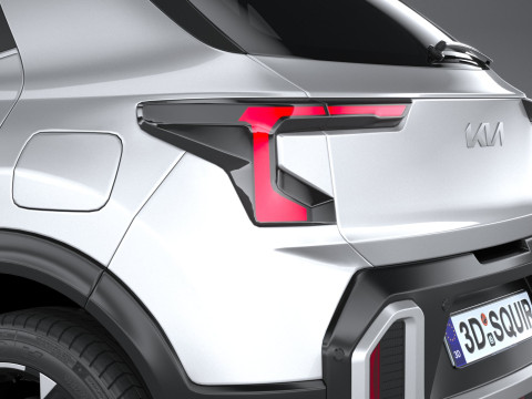 Kia Stonic 2026 Model 3D