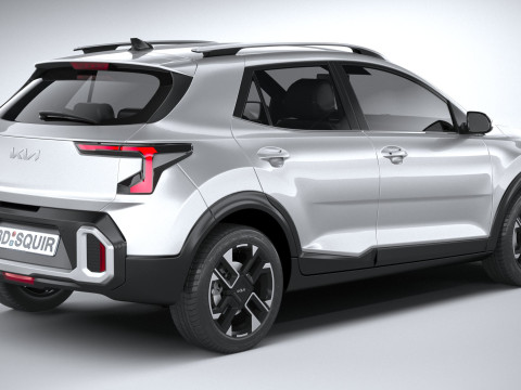 Kia Stonic 2026 Model 3D