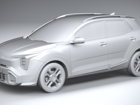 Kia Stonic 2026 Model 3D