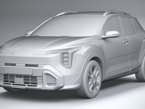 Kia Stonic 2026 Model 3D