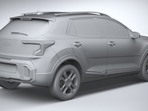 Kia Stonic 2026 Model 3D