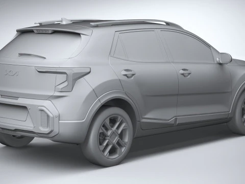 Kia Stonic 2026 3D Model