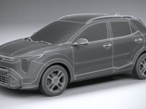 Kia Stonic 2026 Model 3D