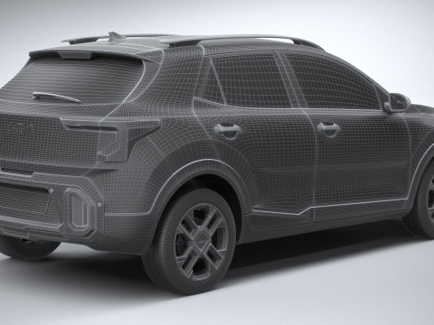 Kia Stonic 2026 Model 3D